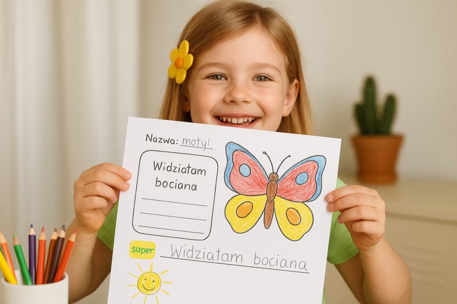 Karta pracy „Wiosenne odkrycia”