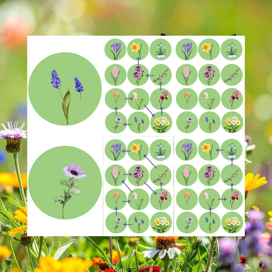 Wiosenne Kodowanie na dywanie