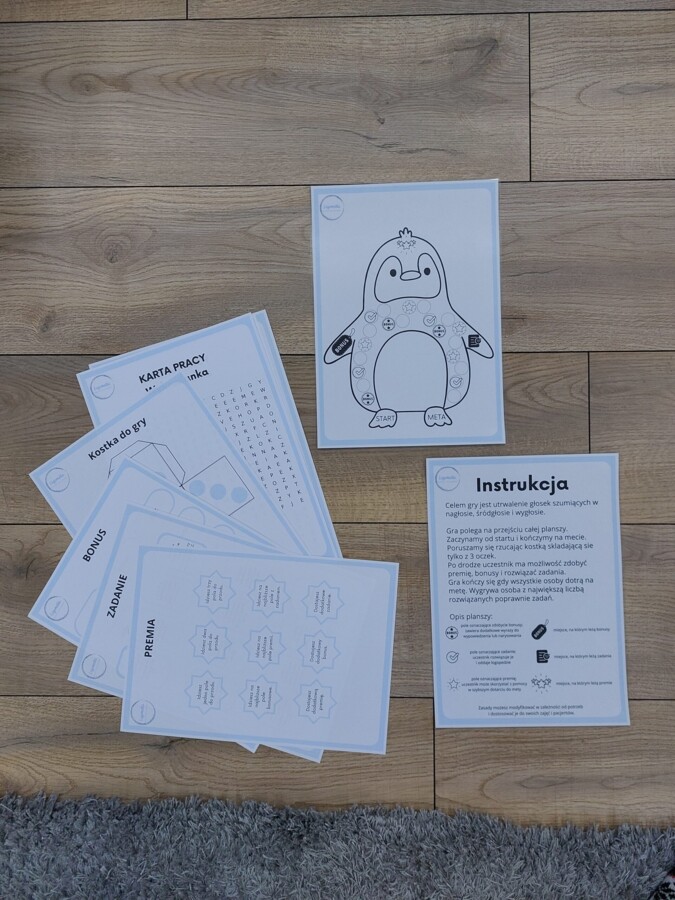 Gra Planszowa PINGWIN