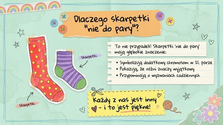 Dzień Kolorowej Skarpetki, Światowy Dzień Osób z Zespołem Downa, 21 marca