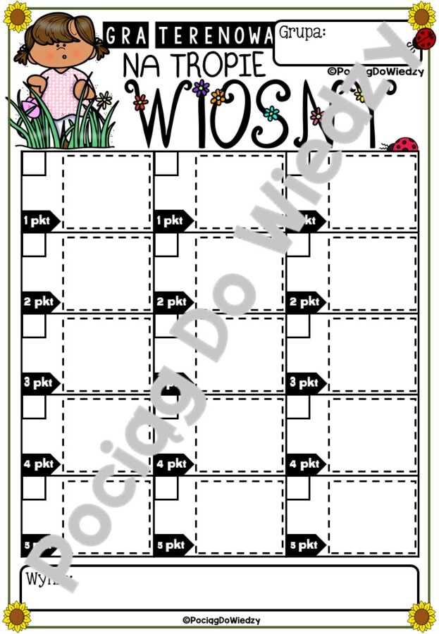 Wiosna - Gra Terenowa