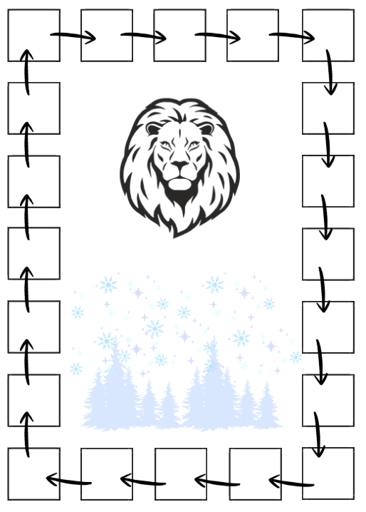 "Opowieści z Narnii" - lekcja w ruchu (stacje zadaniowe)