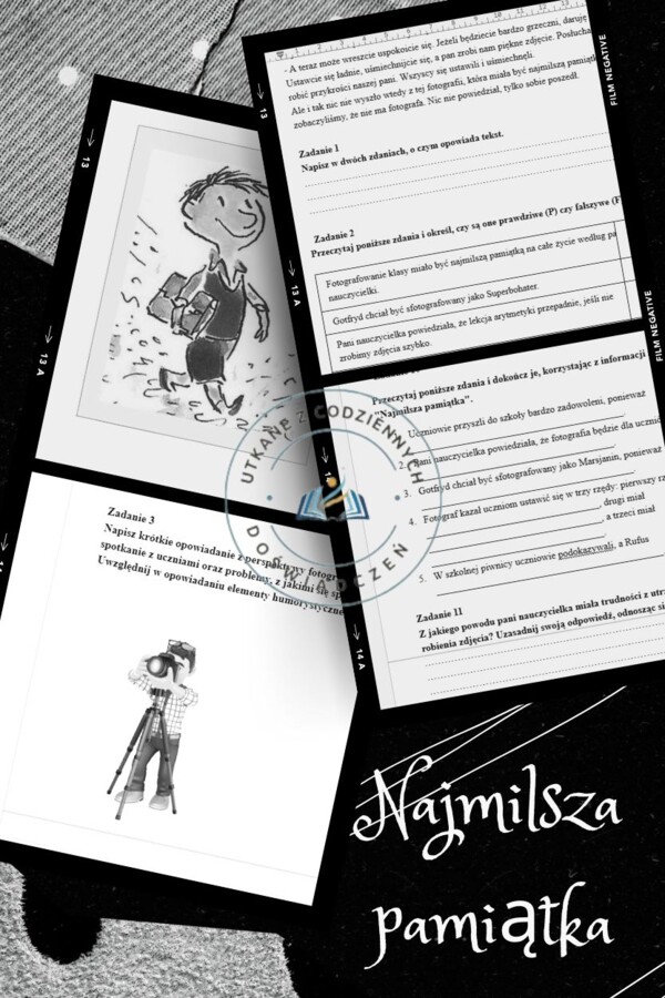 Poznajemy Mikołajka i jego otoczenie- zadania testowe do opowiadania ,,Najmilsza pamiątka" René Goscinny'ego z kluczem odpowiedzi