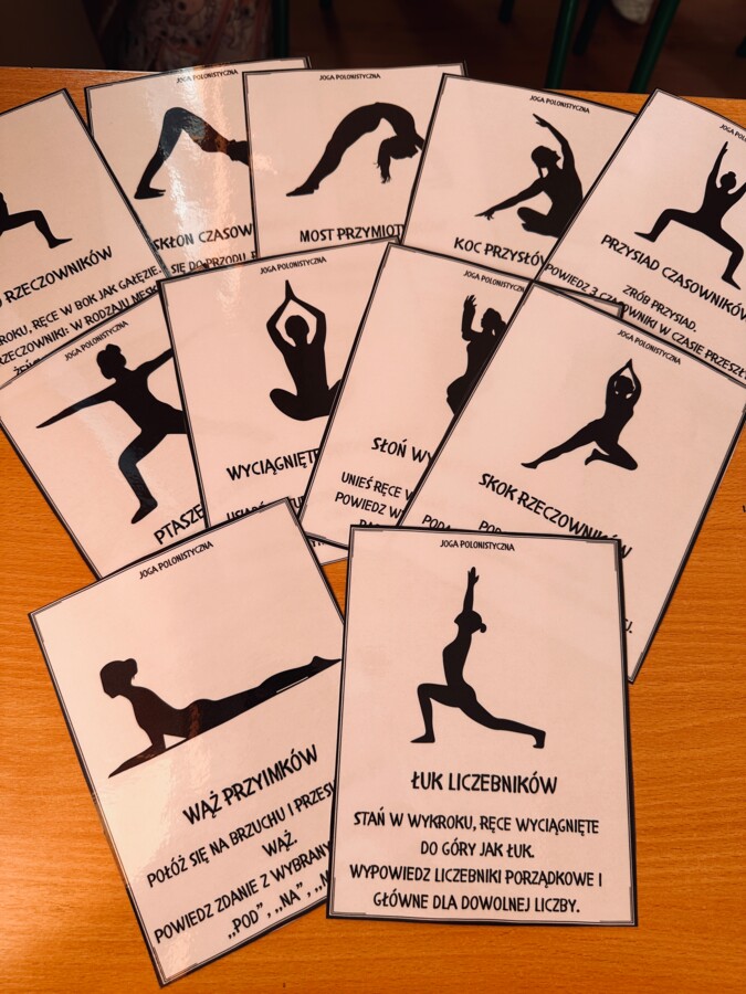 Joga polonistyczna - części mowy