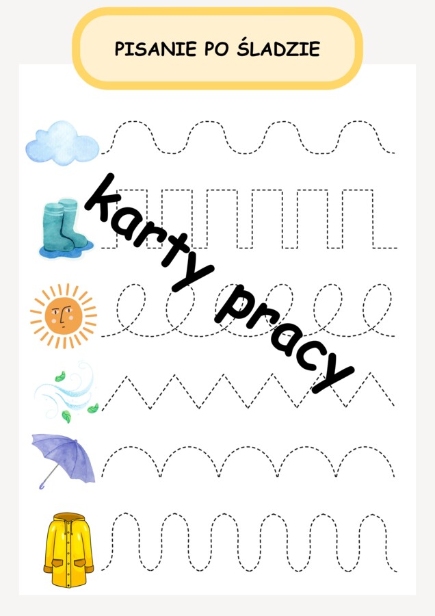 Jesienne karty pracy