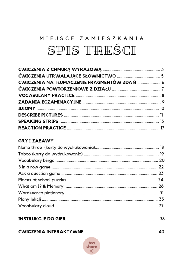 Egzamin Ósmoklasisty EDUKACJA dział 3