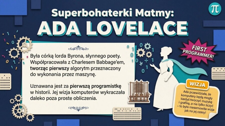 Dzień Matematyki - gazetka szkolna / prezentacja, 20 plansz