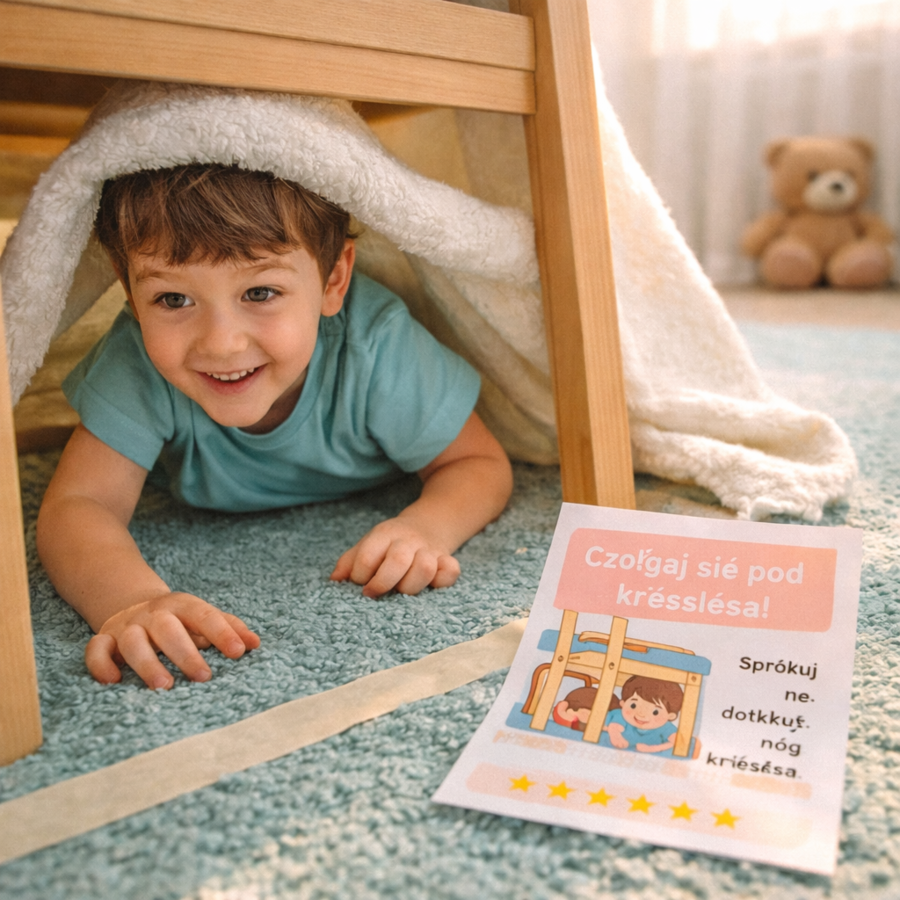 Domowy tor przeszkód