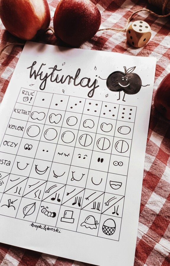 DZIEŃ JABŁKA - gra "WYTURLAJ JABŁKO"