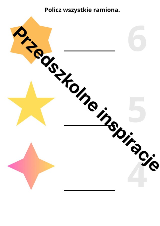 Karty pracy GWIAZDKI BOŻE NARODZENIE ŚWIĘTA 3 łatki przedszkole