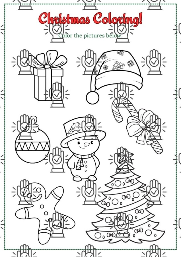 10 Christmas and Winter Themed Printable Worksheets for Kids