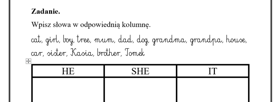 Język angielski. Gramatyka dla klas 1-3.