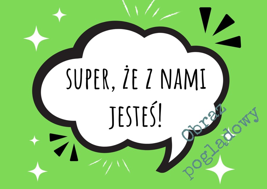 Powrót do szkoły - powitalna gazetka - chmurki z dobrym słowem