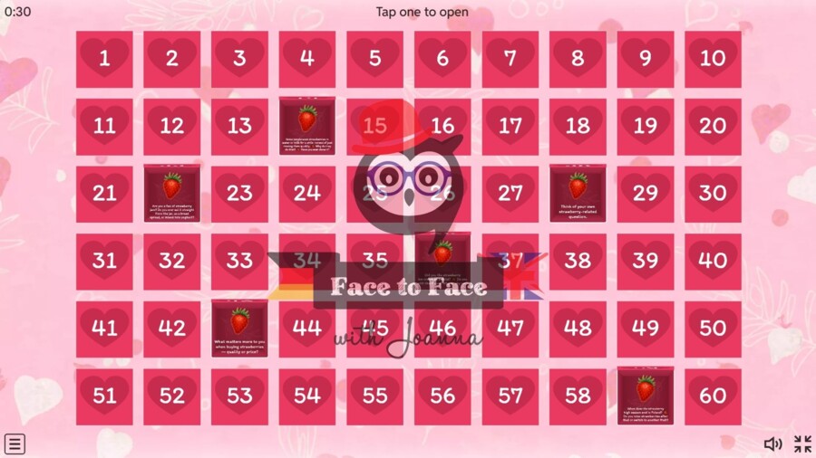 Karty do dyskusji i 3 Gry „Truskawkowe pytania“ – gra językowa na lato na ostatnie zajęcia A1+–B2