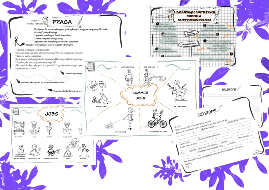 Egzamin Ósmoklasisty Writing Guide 4. Praca