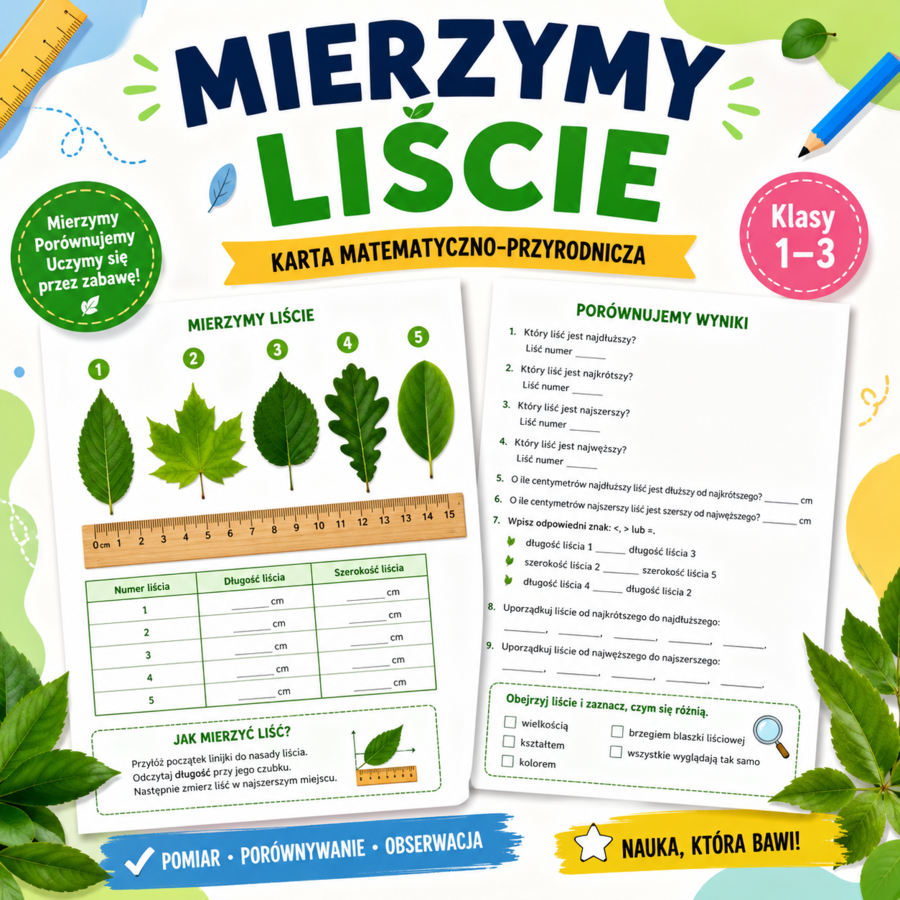 Mierzymy liście