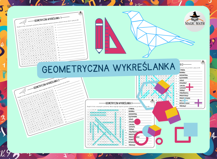 GEOMETRYCZNA WYKREŚLANKA - Dzień Matematyki