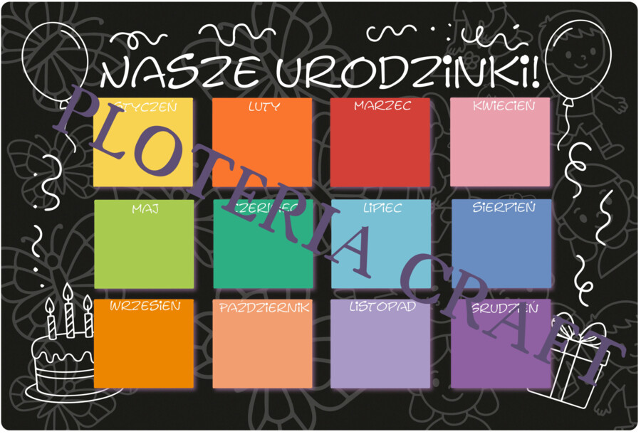 Kalendarz urodzinowy