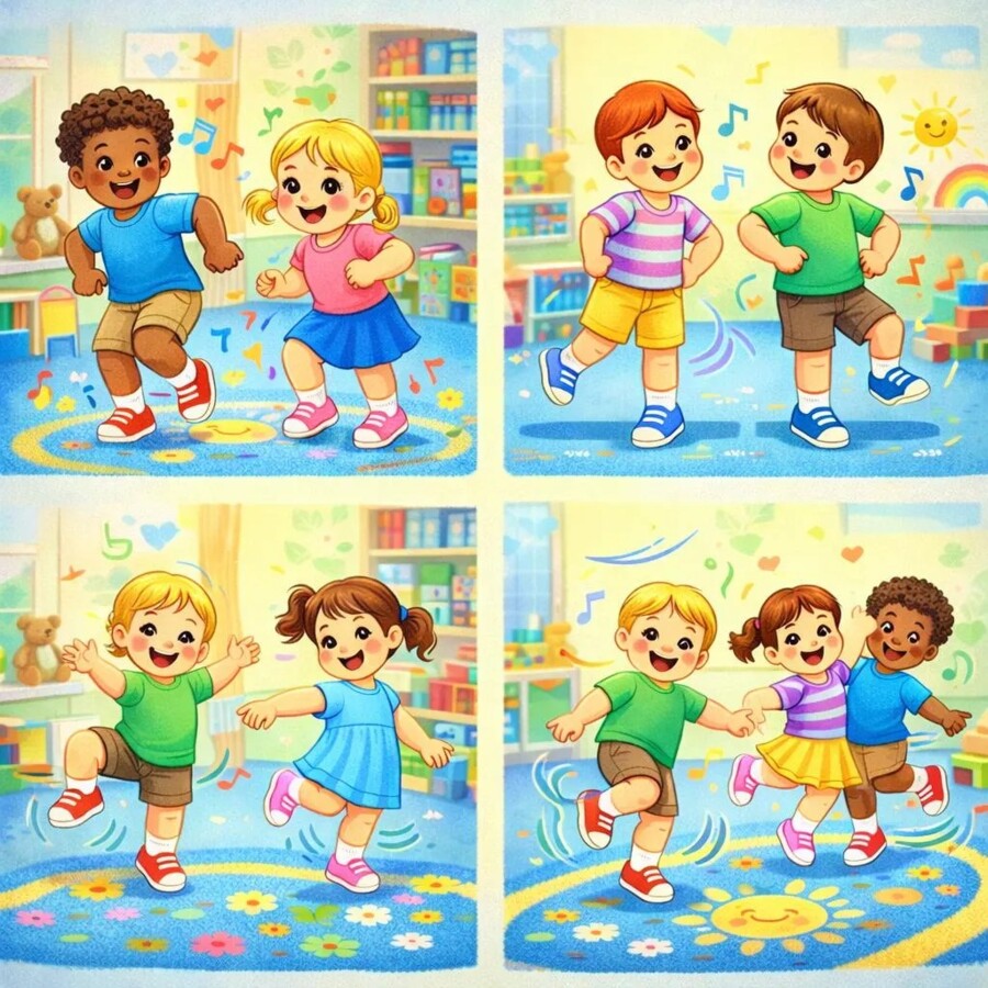 Wesoła piosenka ruchowa dla dzieci – MP3 english version