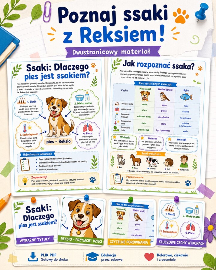 Dlaczego pies jest ssakiem?