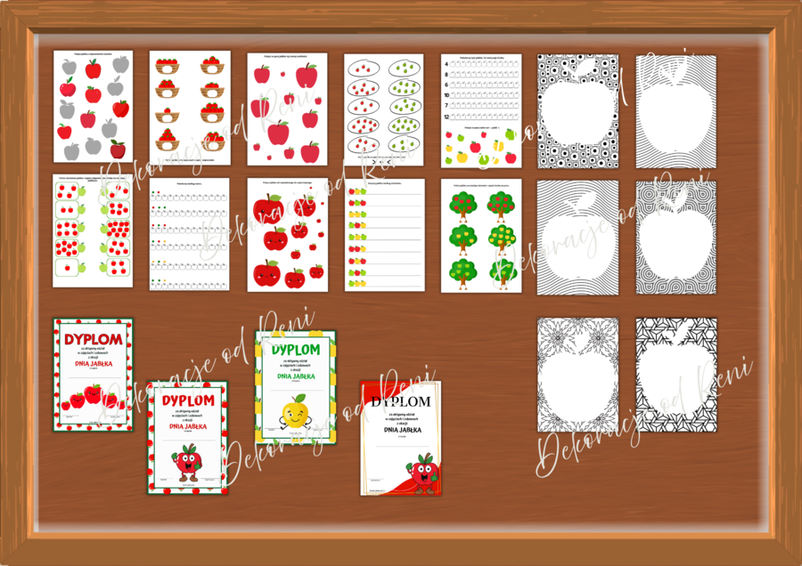 Dzień Jabłka - zestaw materiałów