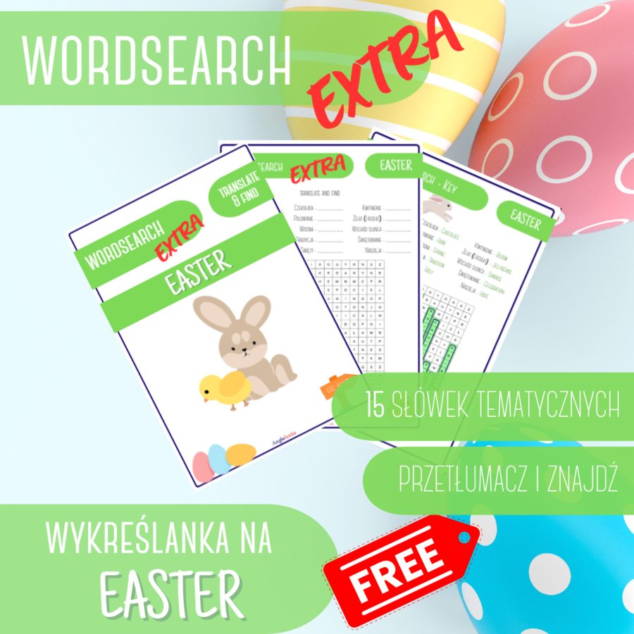 Wykreślanka EXTRA - Easter