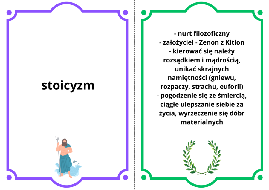 Fiszki, pojęcia antyk, 14 haseł z definicjami, pdf