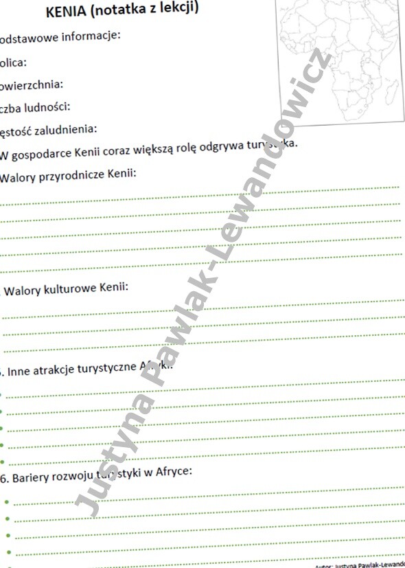 Kenia (notatka do uzupełnienia)