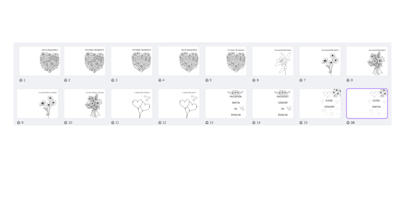 Portrety z okazji dnia babci dziadka