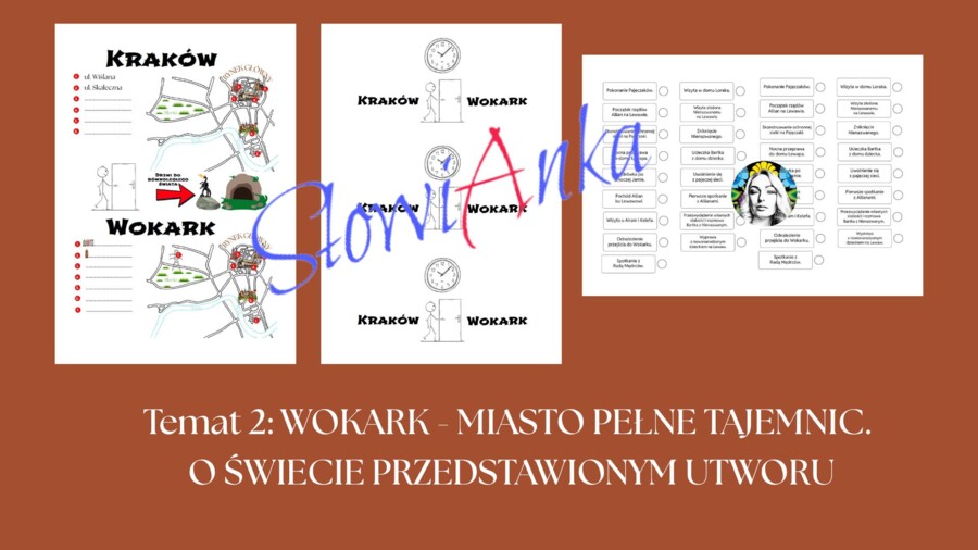 Zestaw materiałów dydaktycznych do omówienia lektury „Władca Lewawu” + PREZENTACJA GRATIS