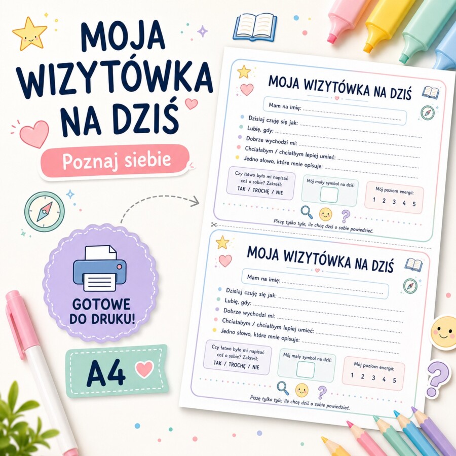 Moja wizytówka na dziś