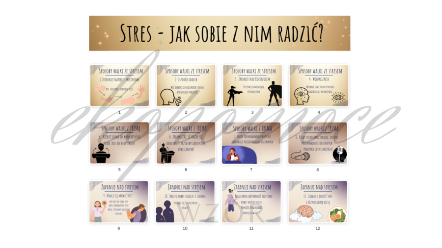 Gazetka szkolna - Stres - jak sobie z nim radzić?