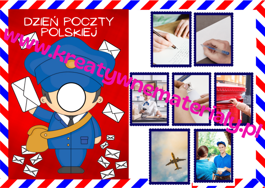 Dzień Poczty Polskiej (Scenariusz zajęć + materiały)