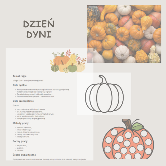 Scenariusz zajęć - Święto Dyni