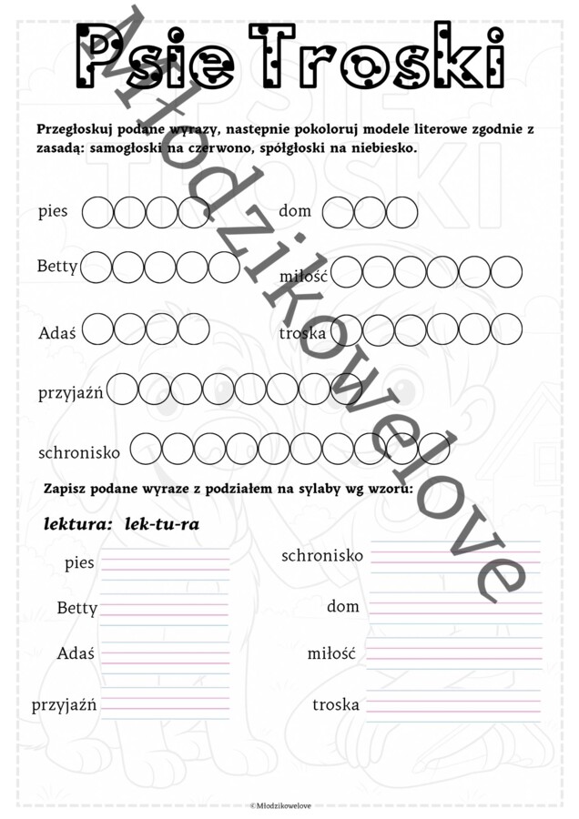 Lekturownik- Psie troski