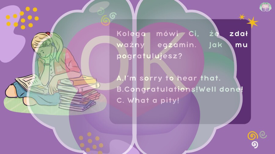 Egzamin Ósmoklasisty z Języka Angielskiego! Reakcje językowe | Prezentacja