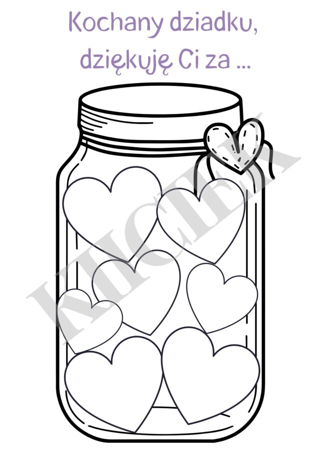 GIRLANDA - DZIEŃ BABCI I DZIADKA. GRATISY!