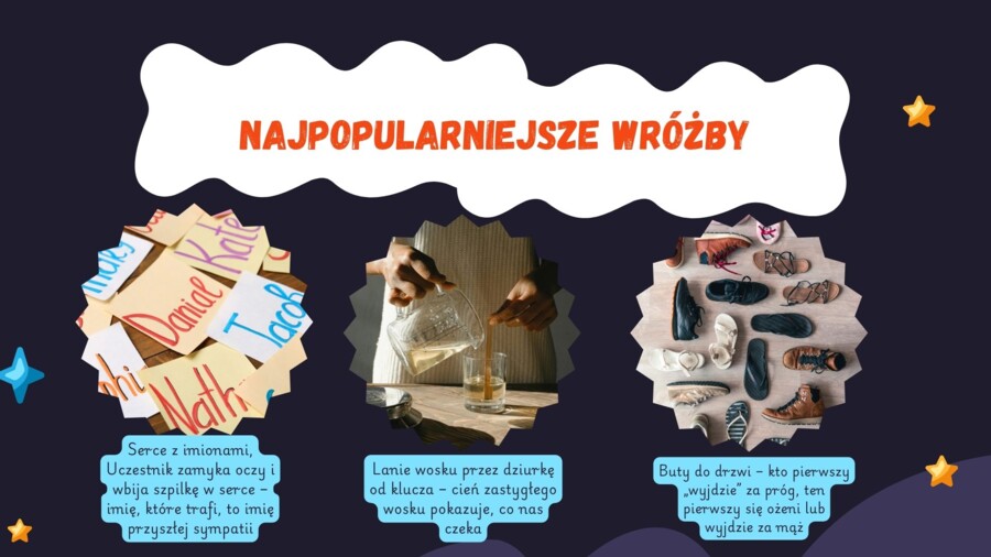 Andrzejki, Prezentacja, gazetka, scenariusz