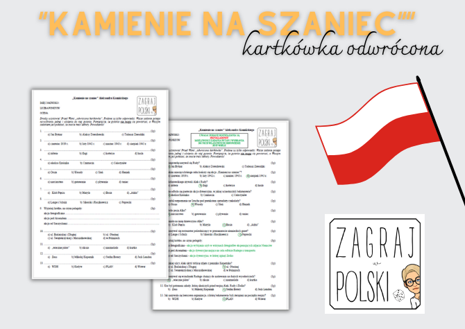 Kartkówka odwrócona – „Kamienie na szaniec” Aleksandra Kamińskiego