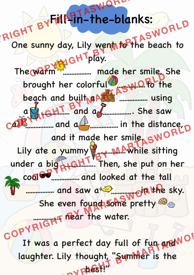 **"Summer is the Best" – kreatywne materiały dla nauczycieli języka angielskiego!** ☀️