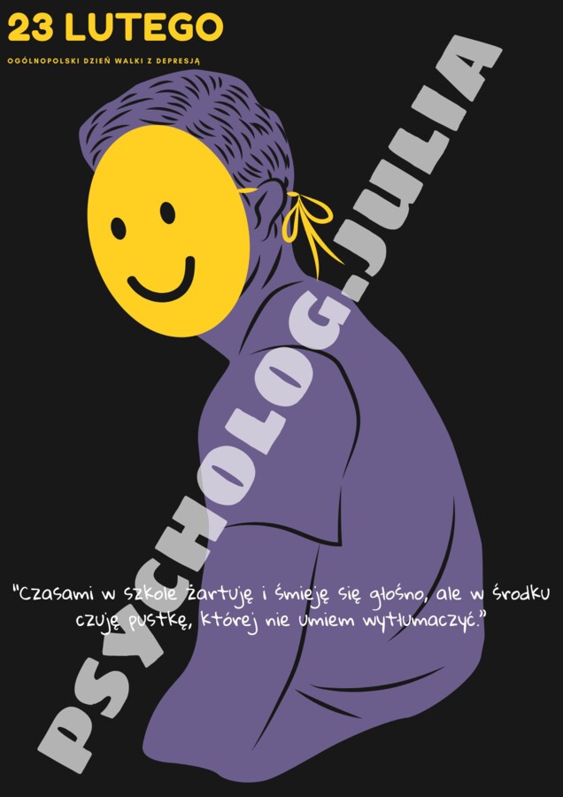 PLAKATY Ogólnopolski Dzień Walki z Depresją - 23 luty