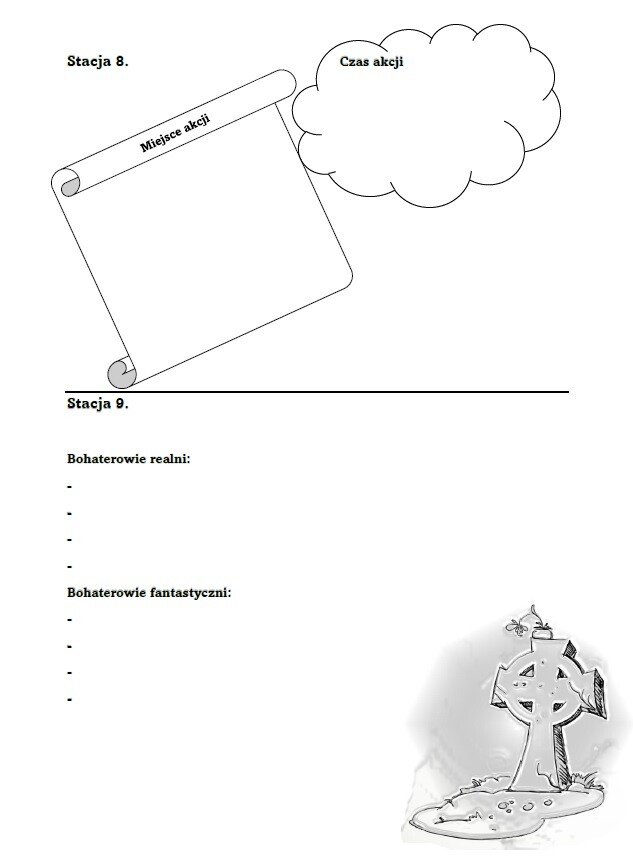 Stacje zadaniowe "Dziady, część II"