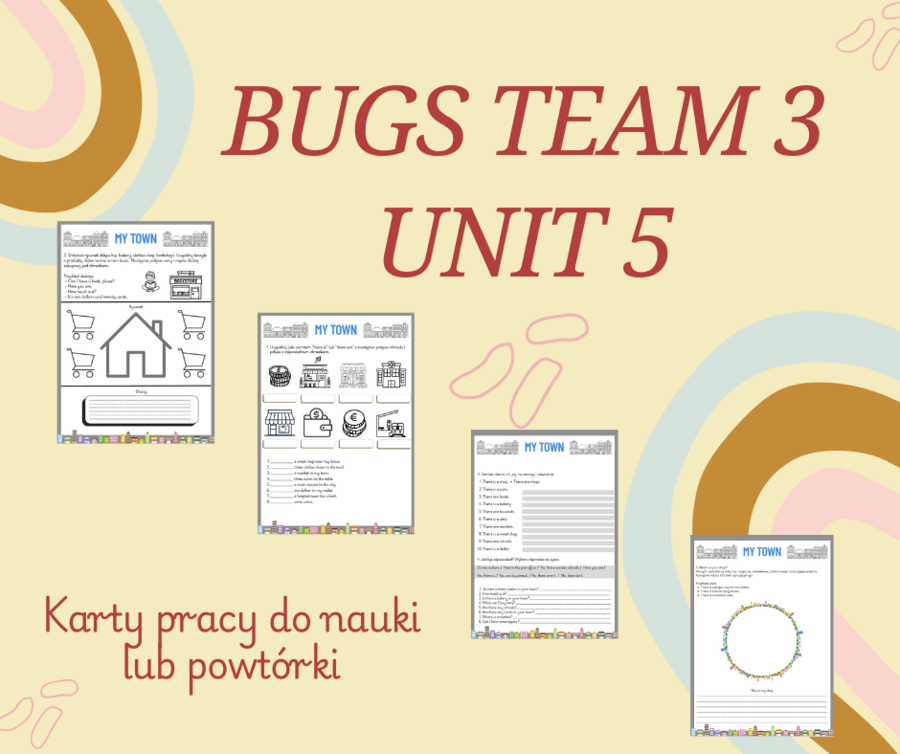 Bugs team 3 unit 5 - powtórka materiału.