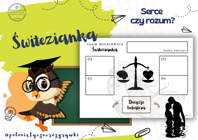 Świtezianka. Serce czy rozum? Decyzje Strzelca. Schemat