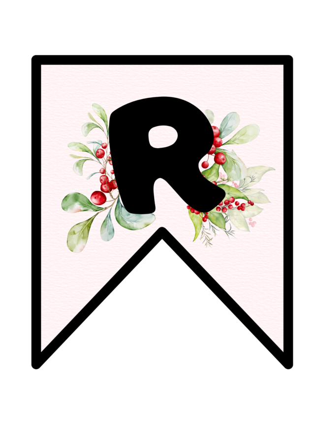 Napis MERRY CHRISTMAS