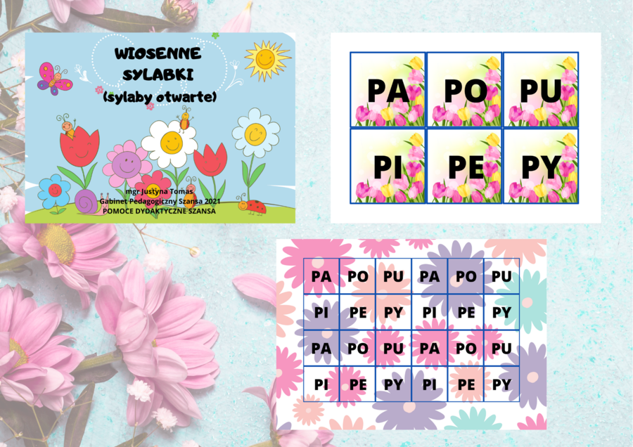 WIOSENNE SYLABY - Sylaby otwarte