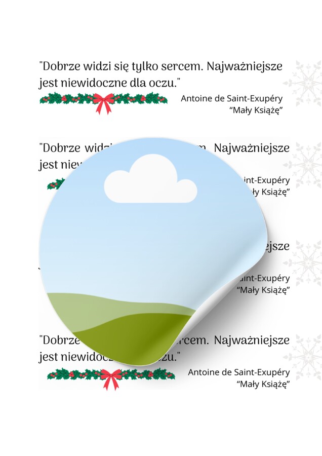 Zakładka do książki z cytatem - prezent dla ucznia