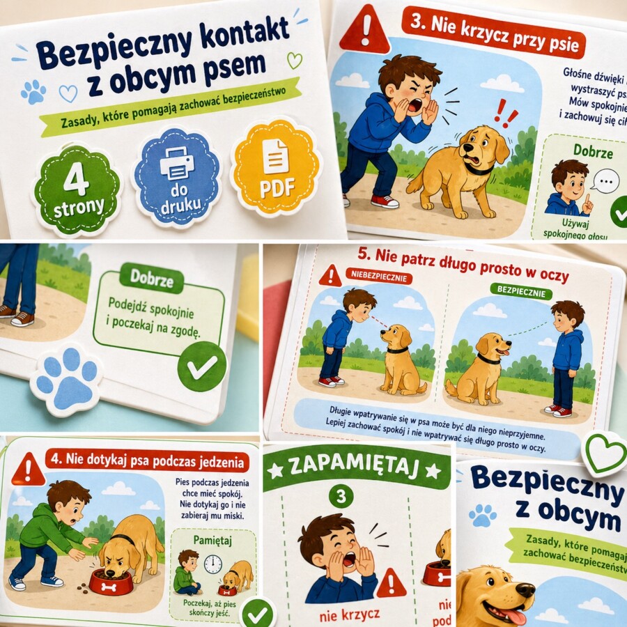 Bezpieczny kontakt z obcym psem
