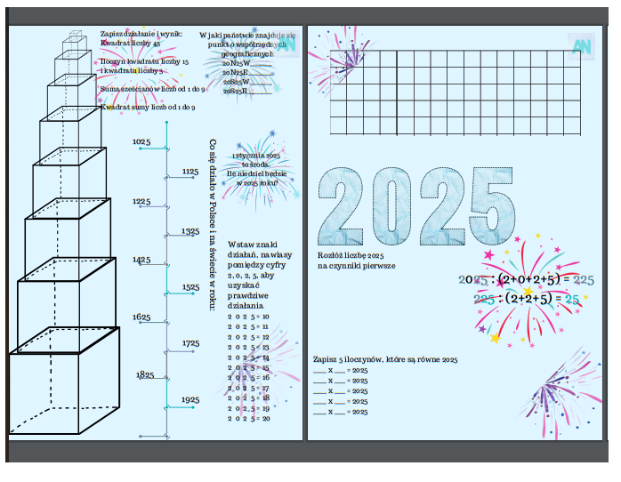 Rok 2025 - karta pracy