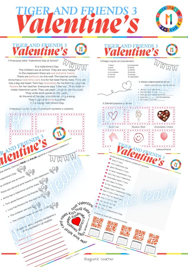 Tiger and Friends 3 - VALENTINE'S DAY